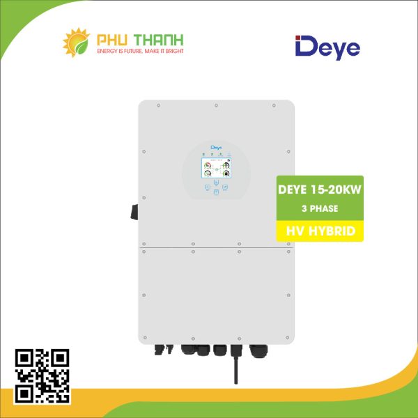 Biến tần Hybrid DEYE 10-20KW 3 pha - SUN-10-20K-SG01HP3-EU-AM2