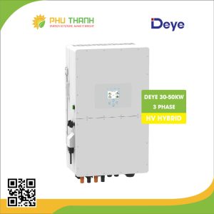 Biến tần áp cao Hybrid DEYE 30-50KW 3 pha, model SUN-30-50K-SG01HP3-EU-AM2