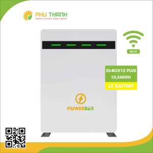 Pin lưu trữ Lithium POWERBOX 10,34kWh model ES-BOX12 PLUS