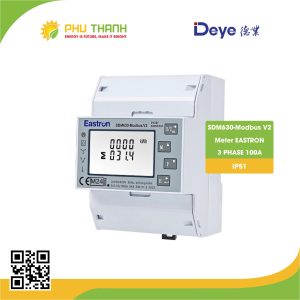 Meter EASTRON 3 pha 100A đấu trực tiếp. SDM630-Modbus V2