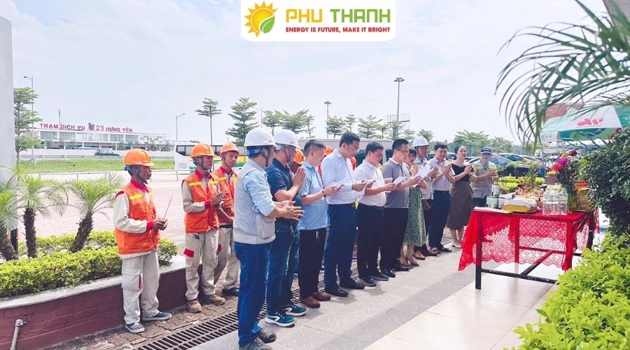 PHU THANH ECO liên tục khởi công các công trình, dự án lớn.