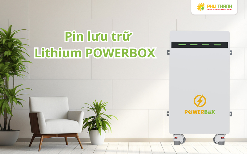 Hình 2: Giới thiệu về sản phẩm pin lưu trữ Lithium Powerbox 