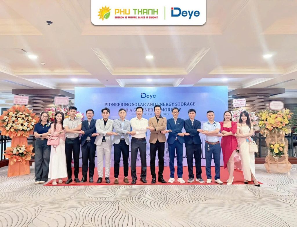 Hình 4: Phú Thành Eco đồng hành cùng Deye