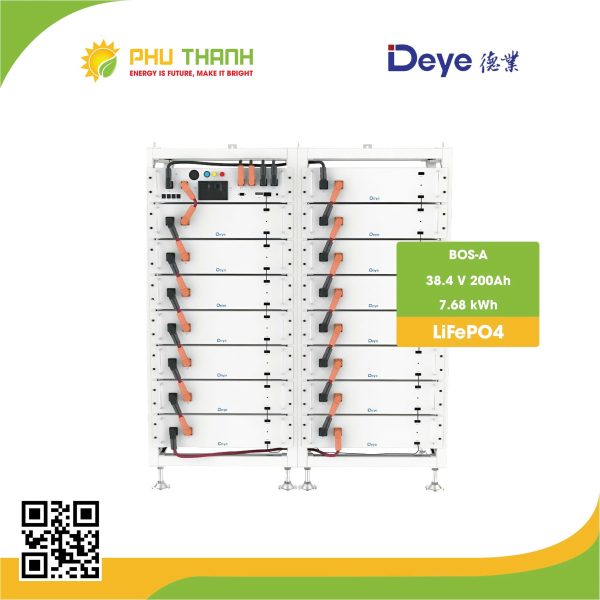 Hệ thống Pin lưu trữ Deye BOS-A 38.4V 200Ah