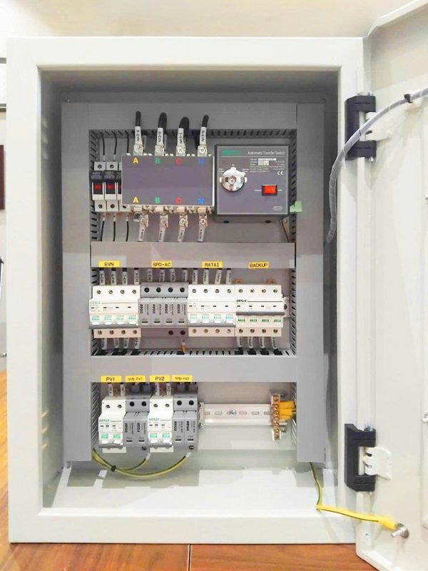 TỦ ĐIỆN LƯU TRỮ 8-16kW 3 PHASE 2 STRING