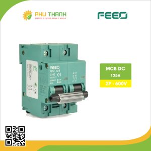 Bộ ngắt mạch DC MCB 2P 550VDC 10KA 125A DC