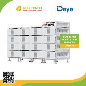 Hệ thống Pin lưu trữ Deye BOS-B Pro 51.2 V 314 Ah