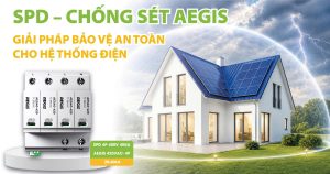 Thiết bị chống sét điện mặt trời AEGIS