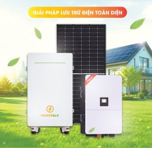 Giải pháp lưu trữ điện toàn diện cho gia đình & doanh nghiệp