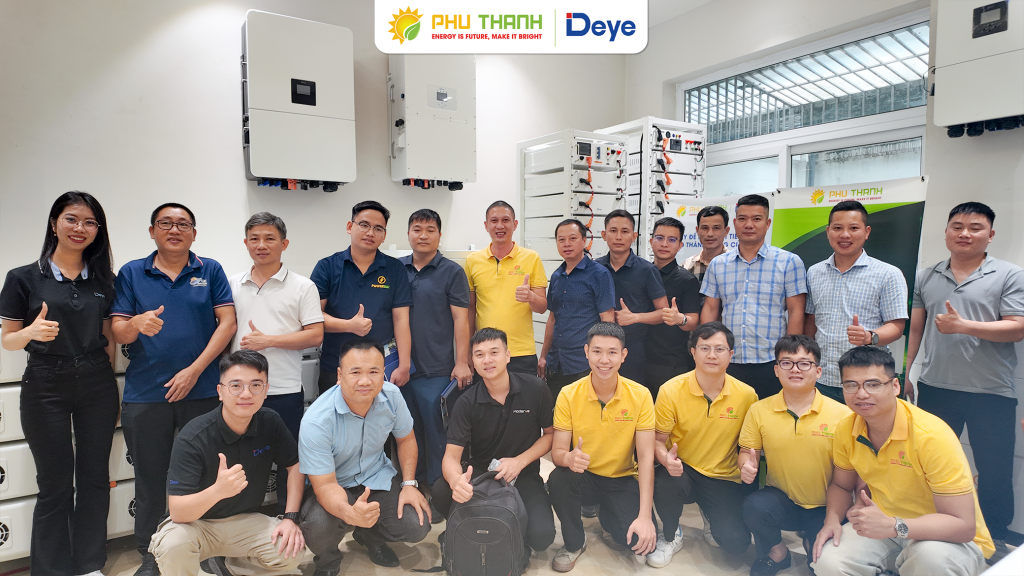 PHU THANH ECO × Deye Vietnam | Đào tạo kỹ thuật – Đồng hành cùng quý Đại lý