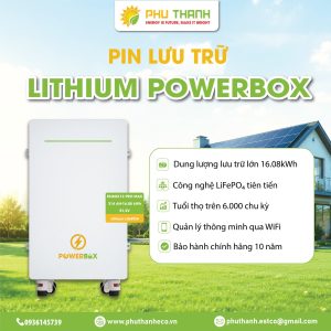 Giải pháp lưu trữ điện toàn diện cho gia đình & doanh nghiệp