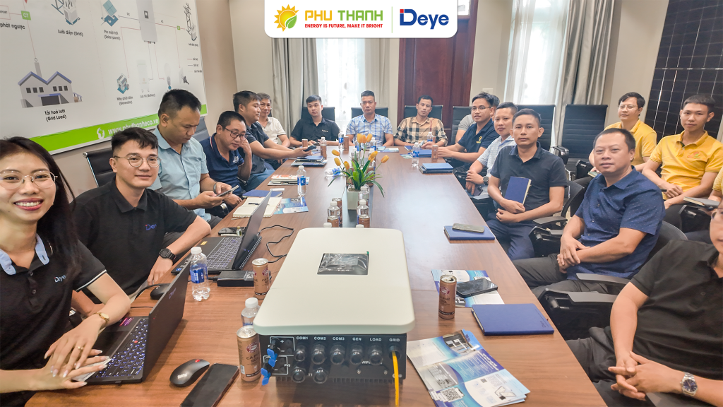 PHU THANH ECO × Deye Vietnam | Đào tạo kỹ thuật – Đồng hành cùng quý Đại lý