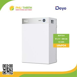 Pin lưu trữ Lithium DEYE 12.03kWh, model SE-F12-A